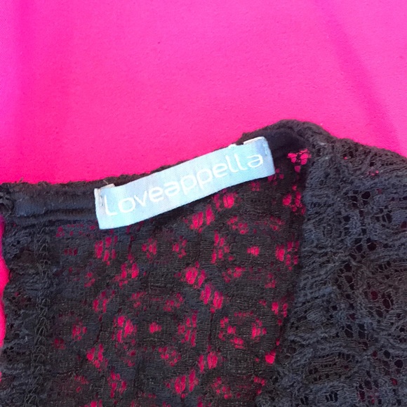 Loveappella black sleeveless top S - Picture 5 of 5